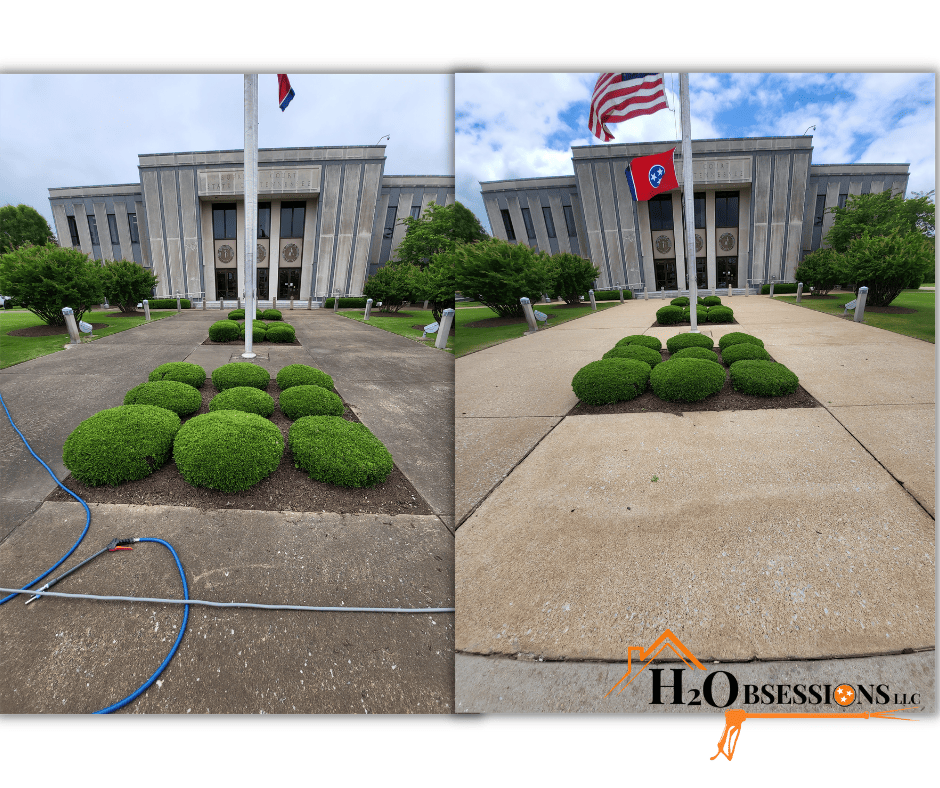 Concrete Cleaning in Jackson, TN