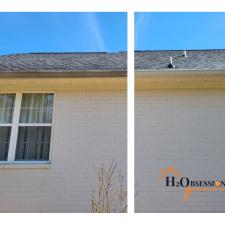 House Wash With Gutter Brightening in Medon, TX 3