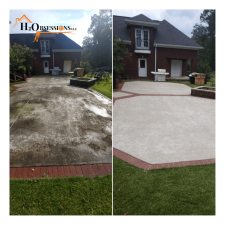 House Wash with Concrete Cleaning in Bruceton, TN 1