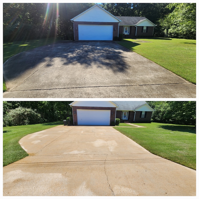 Driveway cleaning