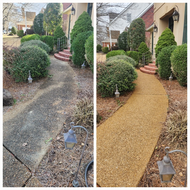 Sidewalk cleaning